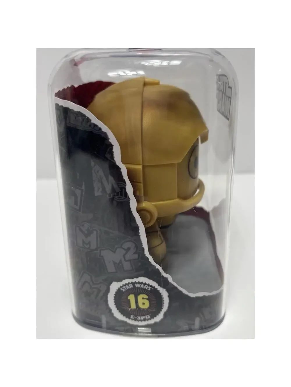 Star Wars Mighty Muggs C-3PO Action Figure Gold Droid Hasbro Collectible New